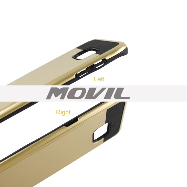 NP-2628 PU de TPU con ranura para tarjeta para Samsung Galaxy S6 Edge Plus-6